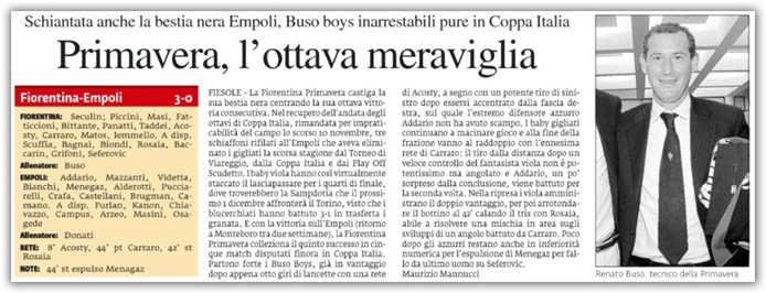 Fiorentina - Empoli 3 - 0
